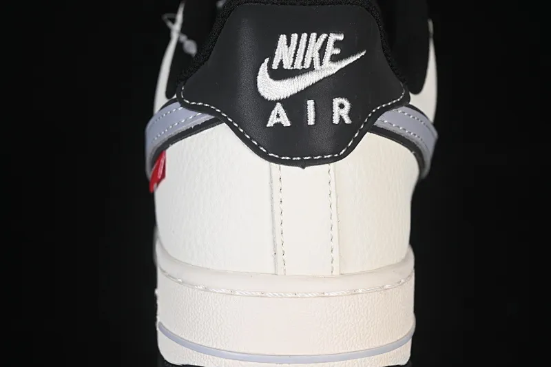 All Categories Nk Air Force 1 Air Force Series Nk Air Force 1 Low Air Force Low Nike Air Force 1'07 Low Beige Gray Black Letters Air Force One Low Casual Shoes JS8028-018
